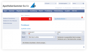 Reichenberger-Apotheke-Notdienst